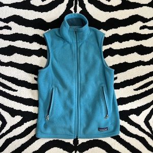 Patagonia Synchilla Teal Vest Size Small